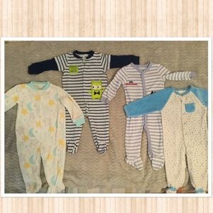 4 piece footed one piece bundle